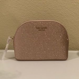 Kate Spade small dome cosmetic bag